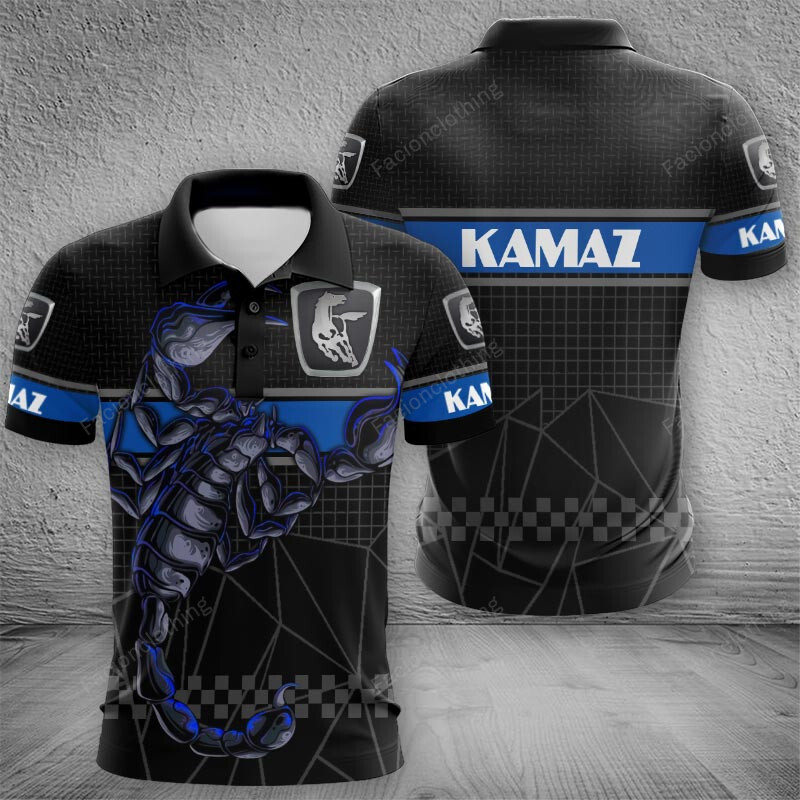 Sportswearmerch Kamaz Trucks Polo Shirt For Fan