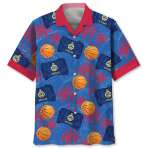 Sportswearmerch Kansas Basketball Hawaiian Shirt For Fan
