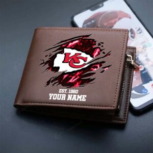 Sportswearmerch Kansas City Chiefs NFL Men Wallet For Fan