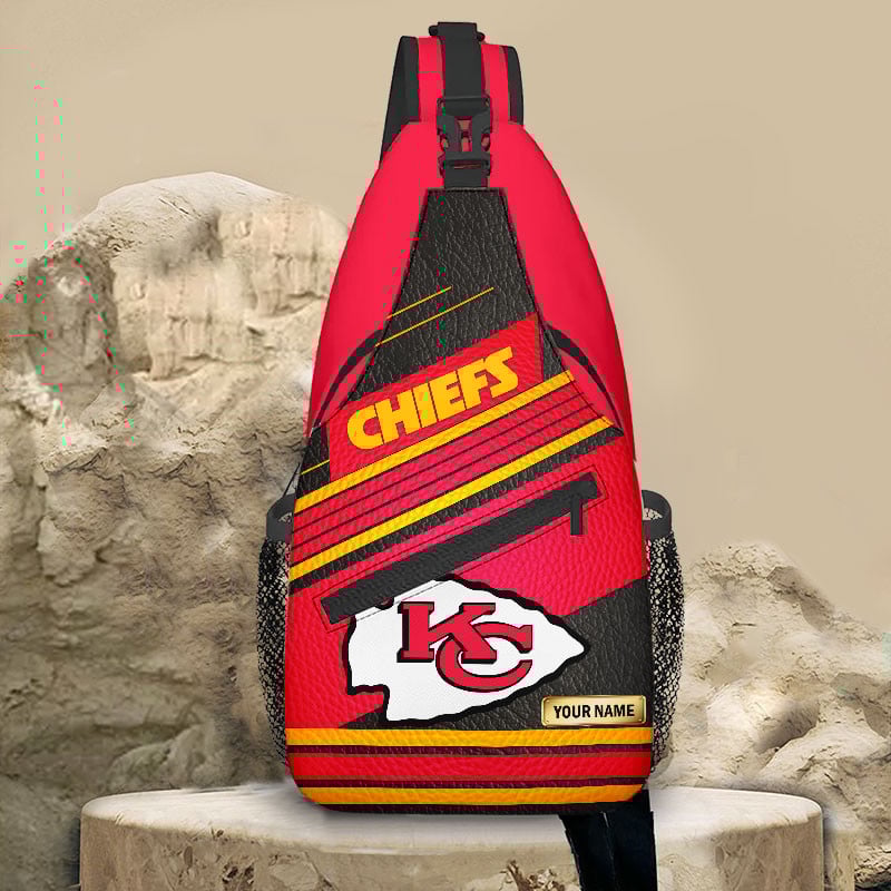 Sportswearmerch Kansas City Chiefs NFL Personalized Sling Bag For Fan