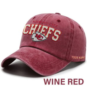 Sportswearmerch Kansas City Chiefs NFL Unisex Vintage Classic Cap For Fan