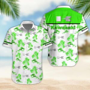 Sportswearmerch Kawasaki Motorcycle Hawaiian Shirt For Fan