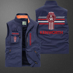 Sportswearmerch Kenworth Truck Pocket Vest For Fan