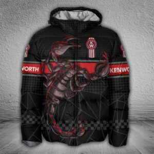 Sportswearmerch Kenworth Trucks Puffer Jacket For Fan