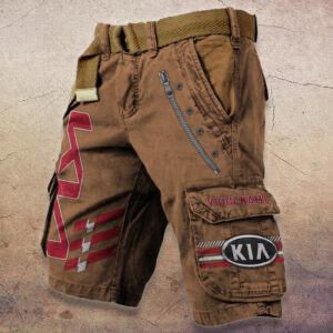 Sportswearmerch Kia Car Denim Shorts For Fan
