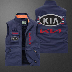 Sportswearmerch Kia Car Pocket Vest For Fan