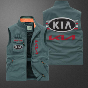 Sportswearmerch Kia Car Pocket Vest For Fan