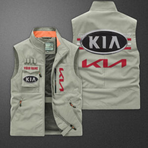 Sportswearmerch Kia Car Pocket Vest For Fan