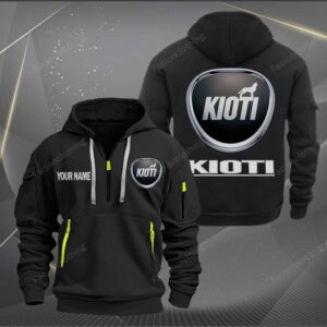 Sportswearmerch Kioti Car Personalized Half Zip Hoodie For Fan