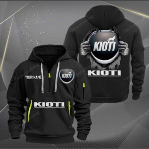 Sportswearmerch Kioti Car Personalized Half Zip Hoodie For Fan