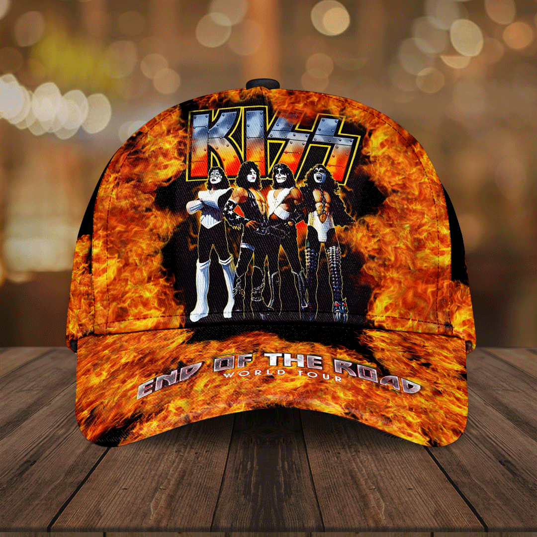 Sportswearmerch Kiss Band Music Classic Cap Gift For Fan