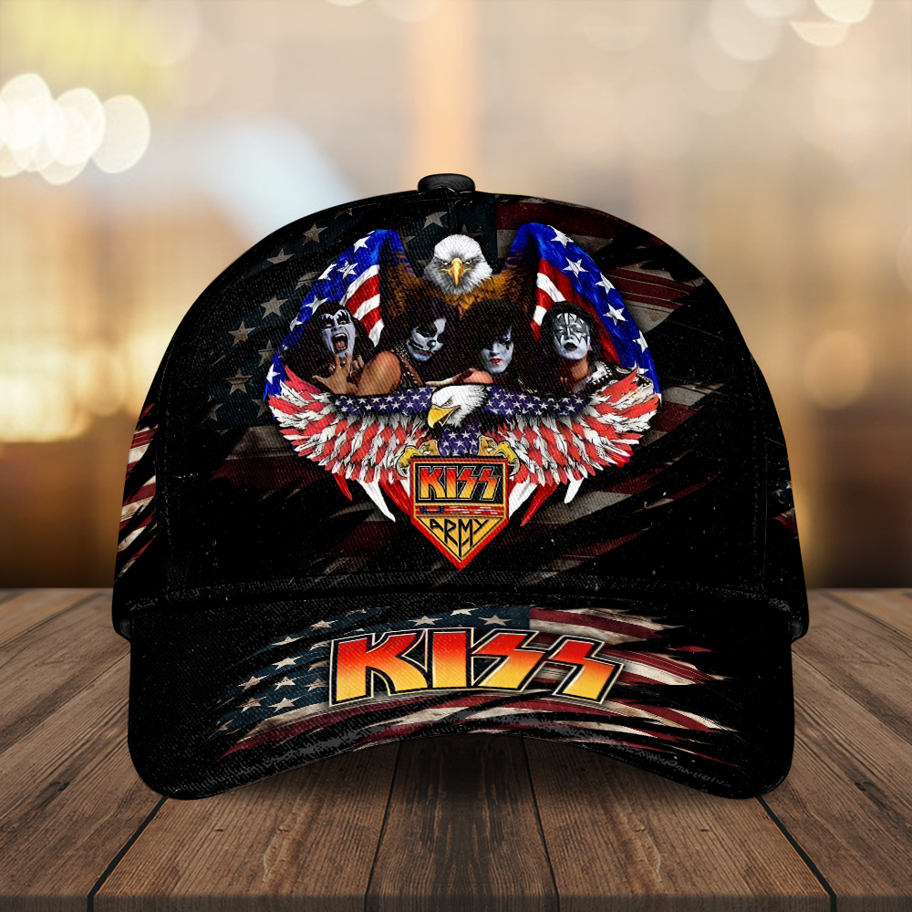 Sportswearmerch Kiss Band Music Classic Cap Gift For Fan