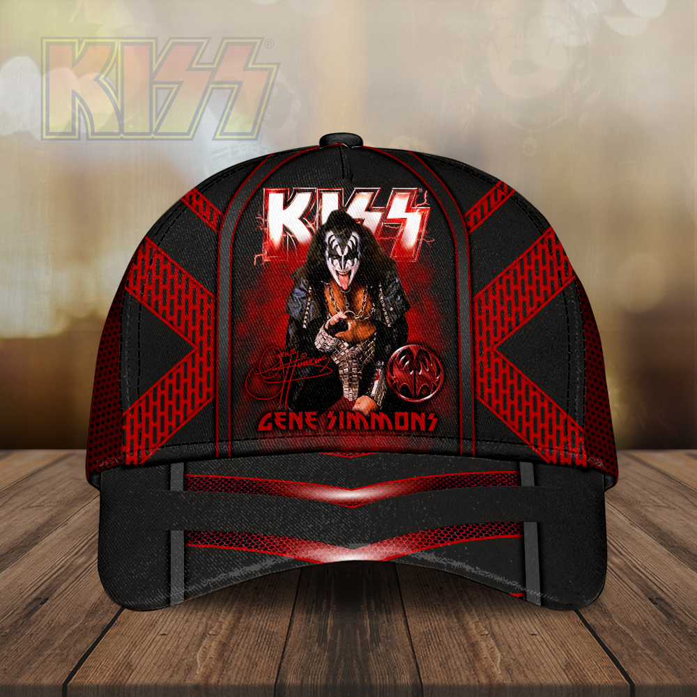 Sportswearmerch Kiss Band Music Classic Cap Gift For Fan