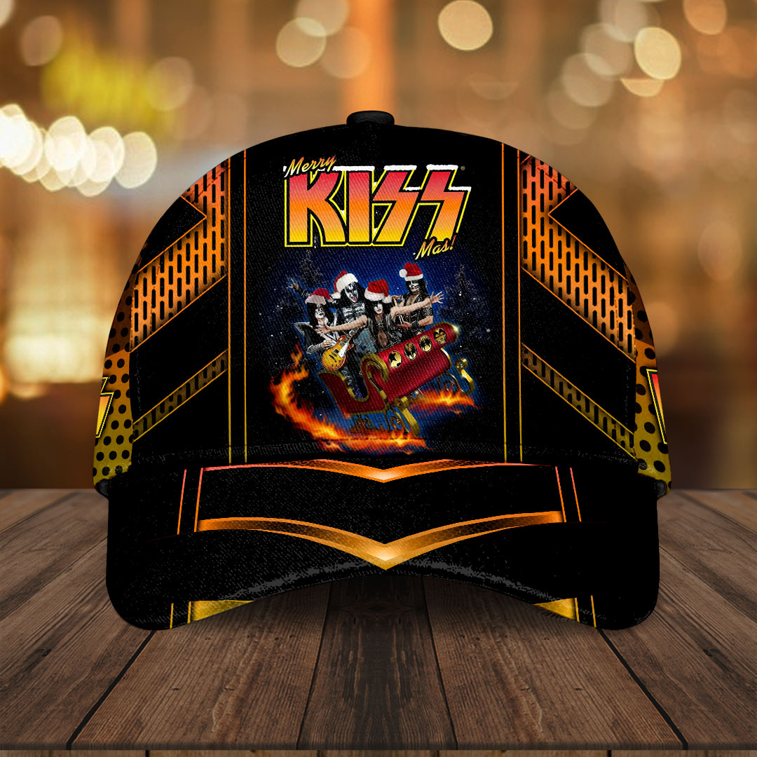 Sportswearmerch Kiss Band Music Classic Cap Gift For Fan