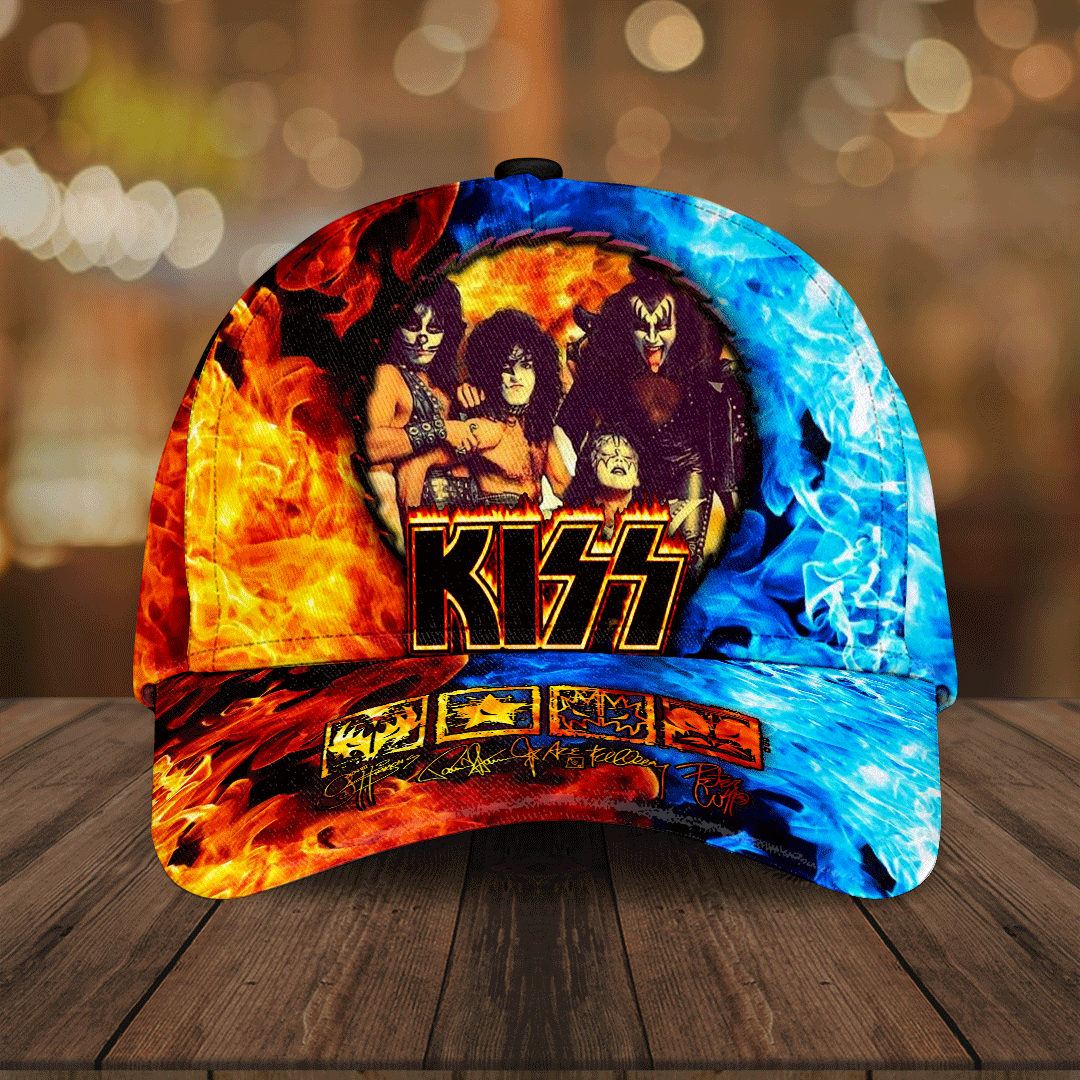 Sportswearmerch Kiss Band Music Classic Cap Gift For Fan