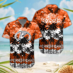 Sportswearmerch Kubota Tractor Hawaiian Shirt For Fan