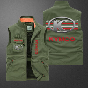 Sportswearmerch Kymco Motorcycle Pocket Vest For Fan