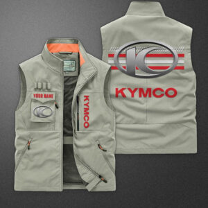 Sportswearmerch Kymco Motorcycle Pocket Vest For Fan