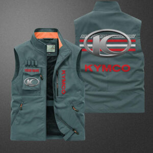 Sportswearmerch Kymco Motorcycle Pocket Vest For Fan