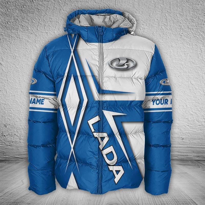 Sportswearmerch Lada Car Puffer Jacket For Fan