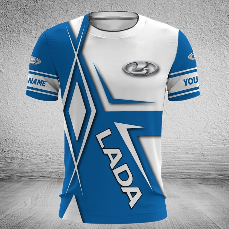Sportswearmerch Lada Car T-shirt For Fan