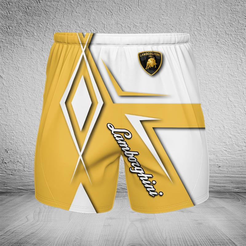 Sportswearmerch Lamborghini Car Short Pant For Fan