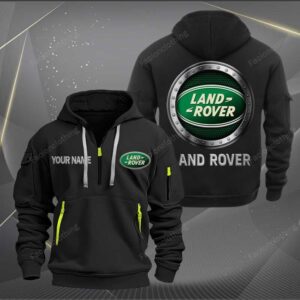 Sportswearmerch Land-Rover Car Personalized Half Zip Hoodie For Fan