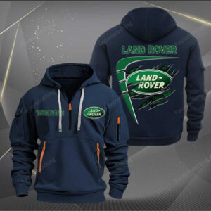 Sportswearmerch Land-Rover Car Personalized Half Zip Hoodie For Fan