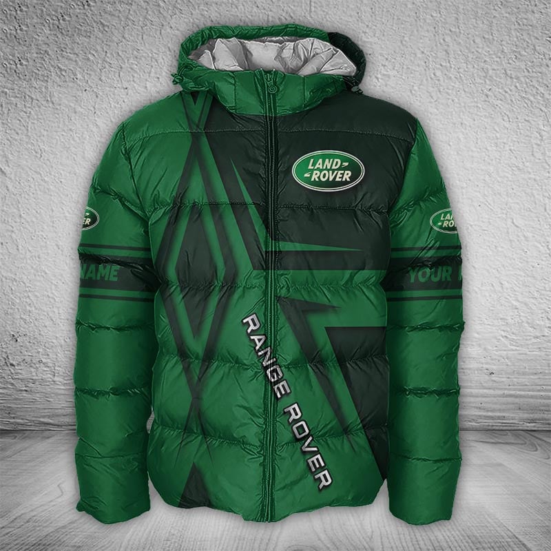 Sportswearmerch Land-Rover Car Puffer Jacket For Fan