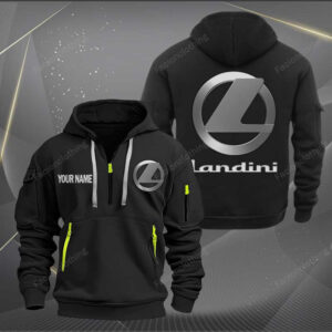 Sportswearmerch Landini Car Personalized Half Zip Hoodie For Fan