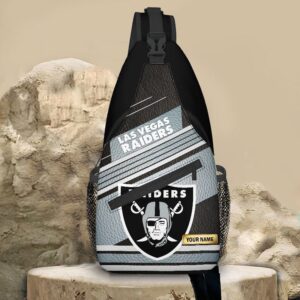 Sportswearmerch Las Vegas Raiders NFL Personalized Sling Bag For Fan