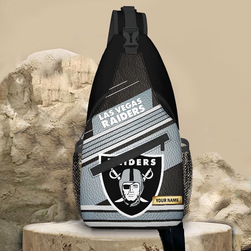 Sportswearmerch Las Vegas Raiders NFL Personalized Sling Bag For Fan