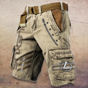 Sportswearmerch Lexus Car Denim Shorts For Fan