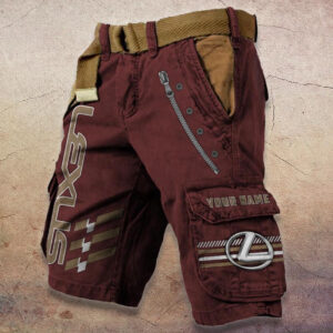 Sportswearmerch Lexus Car Denim Shorts For Fan