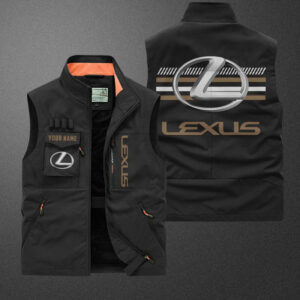 Sportswearmerch Lexus Car Pocket Vest For Fan