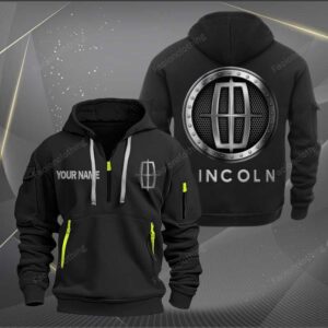 Sportswearmerch Lincoln Car Personalized Half Zip Hoodie For Fan