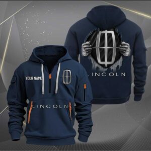 Sportswearmerch Lincoln Car Personalized Half Zip Hoodie For Fan