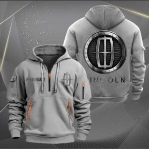 Sportswearmerch Lincoln Car Personalized Half Zip Hoodie For Fan