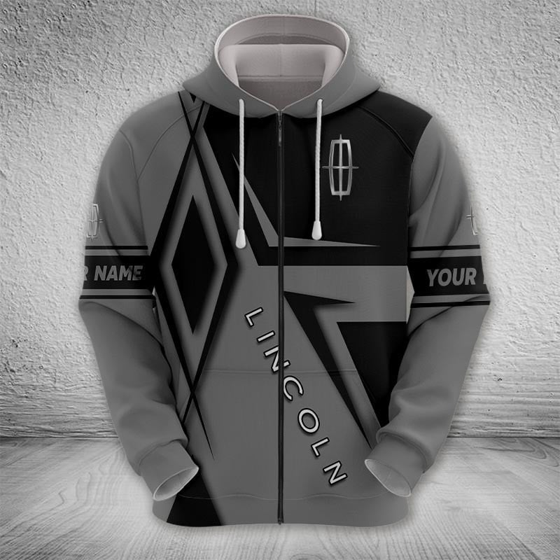 Sportswearmerch Lincoln Car Zip Hoodie For Fan