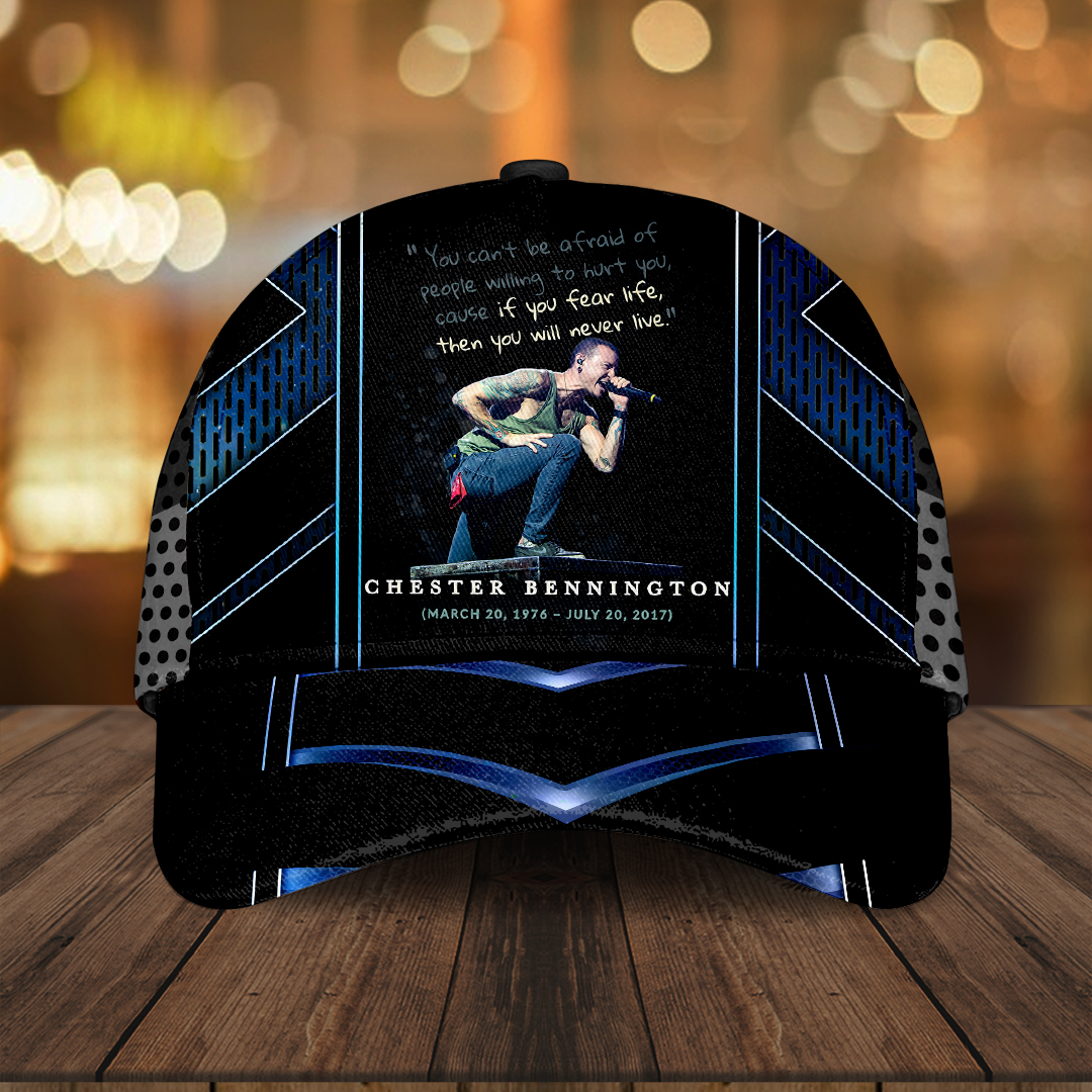 Sportswearmerch Linkin Park x Chester Bennington Music Classic Cap Gift For Fan