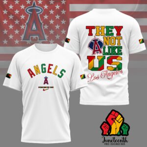 Sportswearmerch Los Angeles Angels MLB Personalized T-shirt For Fan