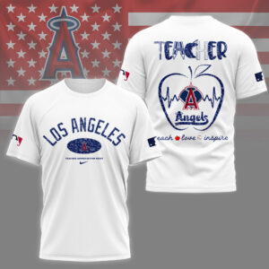 Sportswearmerch Los Angeles Angels MLB Personalized T-shirt For Fan