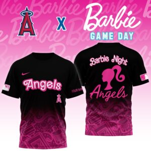 Sportswearmerch Los Angeles Angels MLB Personalized T-shirt For Fan