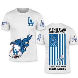 Sportswearmerch Los Angeles Dodgers | PREMIUM 3D SHIRTMLB Personalized T-shirt For Fan