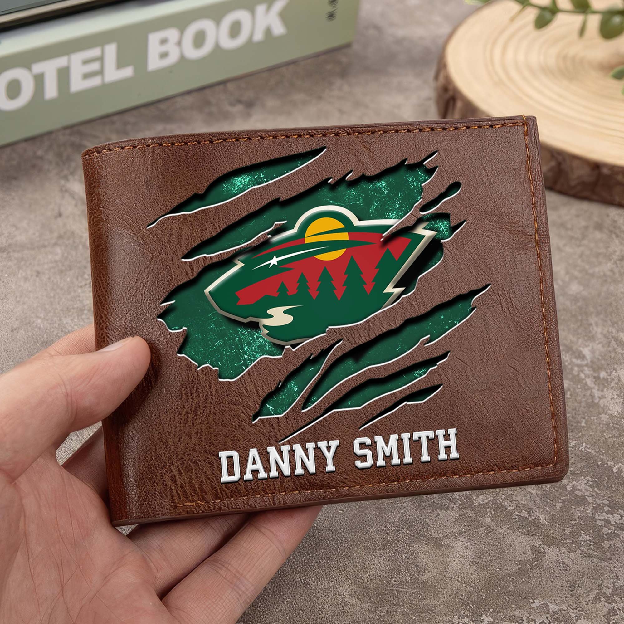 Sportswearmerch Los Angeles Kings NHL Folded Wallet For Fan