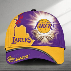 Sportswearmerch Los Angeles Lakers NBA Personalized Cap For Fan