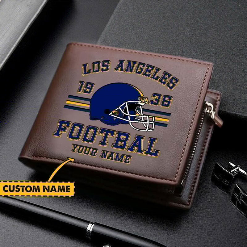 Sportswearmerch Los Angeles Rams NFL Personalized Men Wallet For Fan