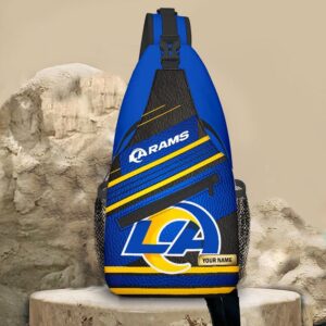 Sportswearmerch Los Angeles Rams NFL Personalized Sling Bag For Fan