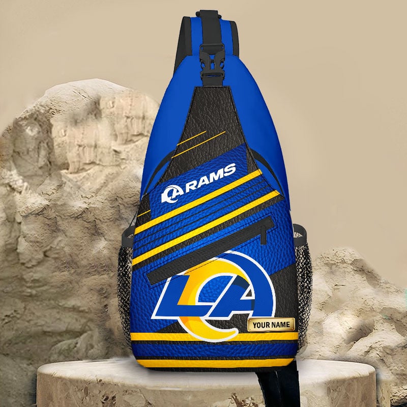 Sportswearmerch Los Angeles Rams NFL Personalized Sling Bag For Fan