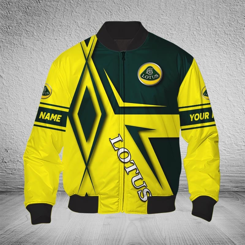 Sportswearmerch Lotus Car Bomber Jacket For Fan